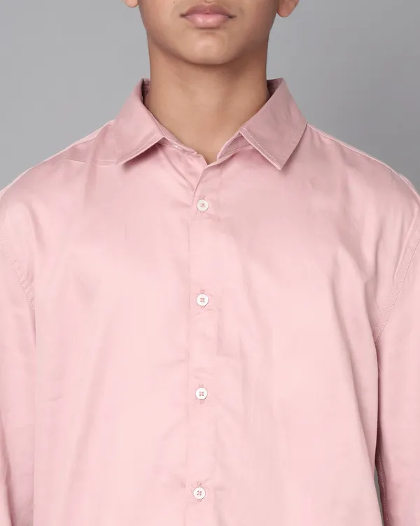 Peach_Cotton_Regular_Fit_Shirts_For_Boys