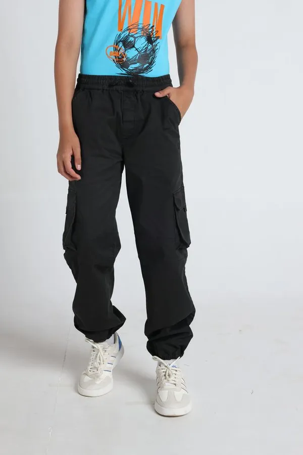 Under_Fourteen_Only_Boys_Boys_Black_Cotton_Fleece_Joggers_|_Jogger_Fit_Casual_Track_Pants_with_Elastic_Drawstring_Waist_for_kids