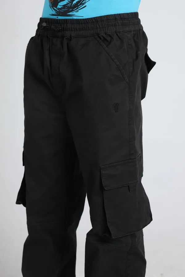 Under_Fourteen_Only_Boys_Boys_Black_Cotton_Fleece_Joggers_|_Jogger_Fit_Casual_Track_Pants_with_Elastic_Drawstring_Waist_for_kids