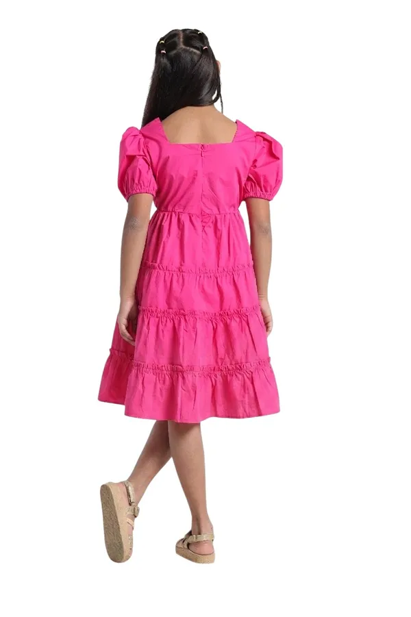 Girls_Poplin_Square_Neck_Floral_Embroidery_Cut_N_New_Gathers_Puff_Gathers_Half_Sleeves_Regular_Dress