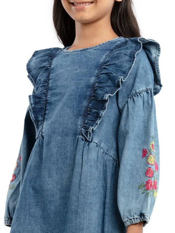 Navy_Cotton_Regular_Fit_Dresses_For_Girls