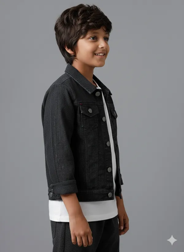 Black_Cotton_Regular_Fit_T-Shirts_For_Girls