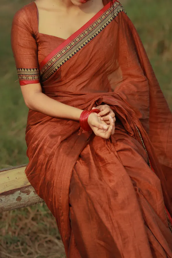 Brown_Avani_Narayanpeth_Cotton_Saree_|_With_Unstitched_Blouse_Piece_For_Women_