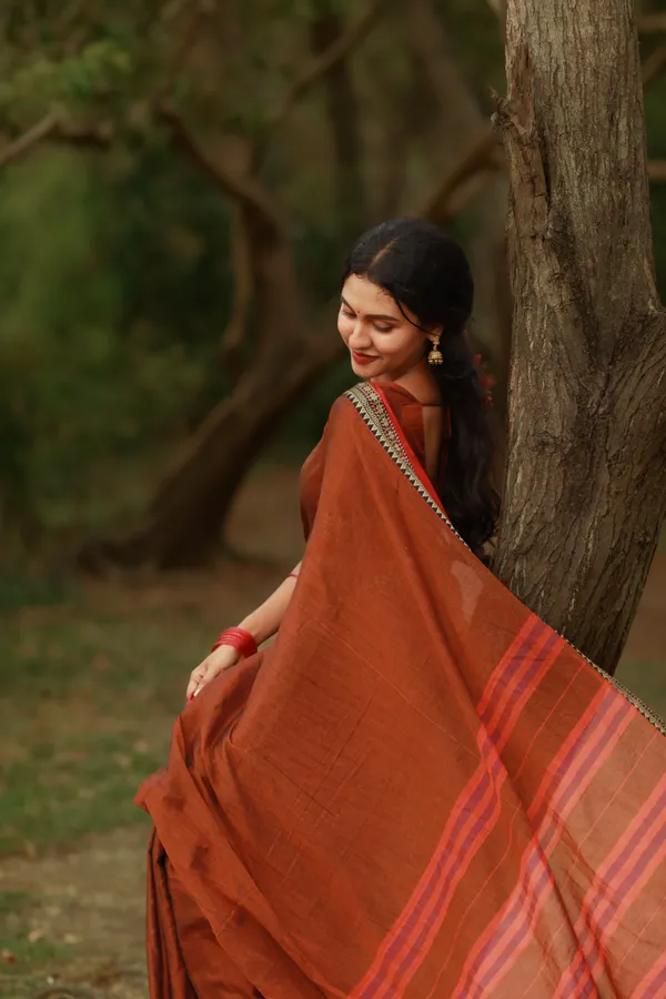 Brown_Avani_Narayanpeth_Cotton_Saree_|_With_Unstitched_Blouse_Piece_For_Women_