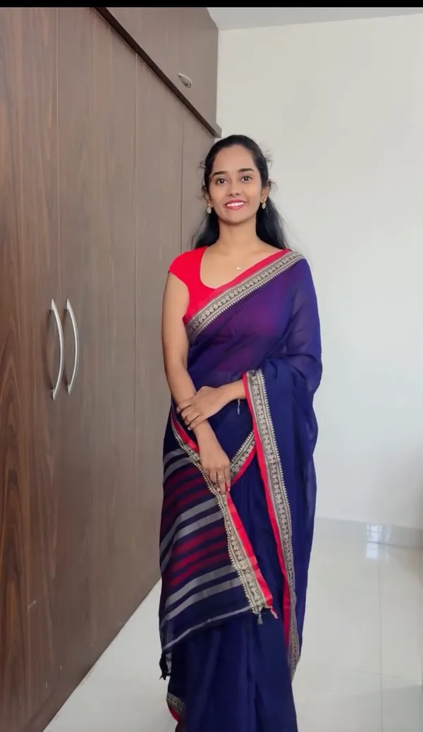 Purple_Viha_Narayanpeth_Cotton_Saree_|_With_Unstitched_Blouse_Piece_For_Women