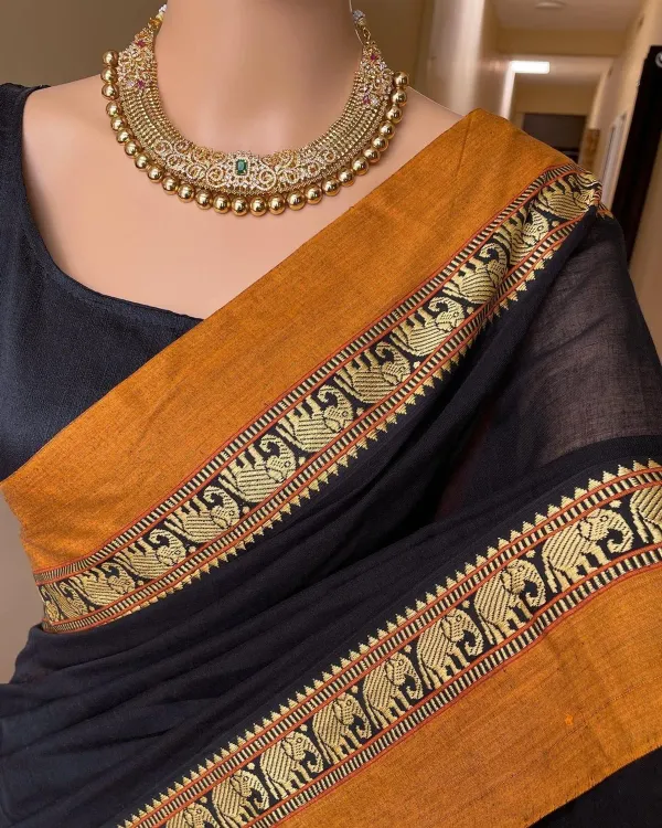 Nidhi_Narayanpeth_Cotton_Saree_|_With_Unstitched_Blouse_Piece_For_Women