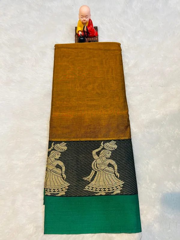 Wooden__Meera_Narayanpeth_Cotton_Saree_|_With_Unstitched_Blouse_Piece_For_Women