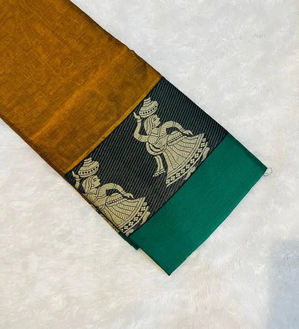 Wooden__Meera_Narayanpeth_Cotton_Saree_|_With_Unstitched_Blouse_Piece_For_Women