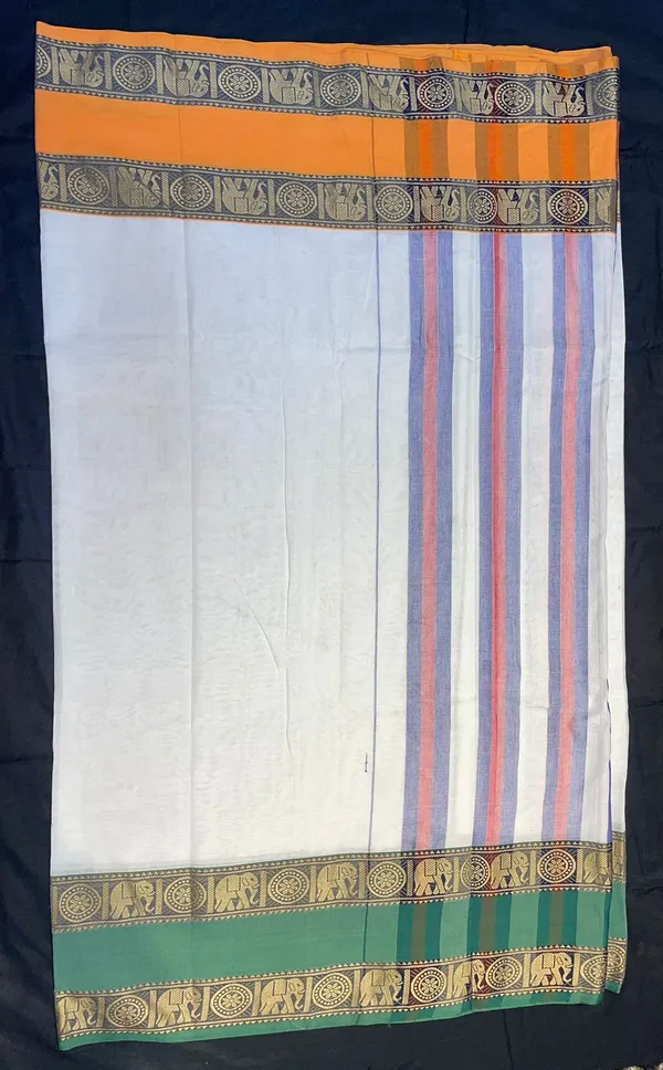 Bharat_Sutra_White__Narayanpeth_Cotton_Saree_|_With_Unstitched_Blouse_Piece_For_Women