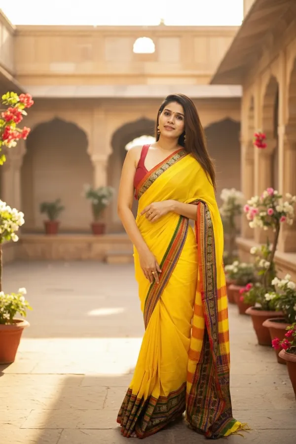 Lemon_Yellow_Aradhya_Narayanpeth_saree