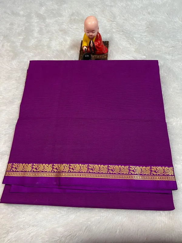 Magenta_Raaga_Pure_Cotton_Saree_|_With_Unstitched_Blouse_Piece_For_Women