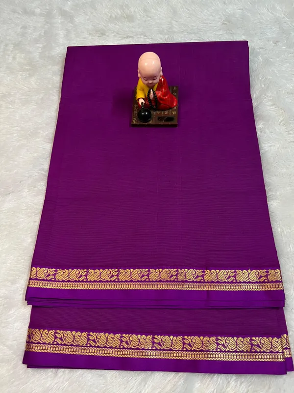 Magenta_Raaga_Pure_Cotton_Saree_|_With_Unstitched_Blouse_Piece_For_Women