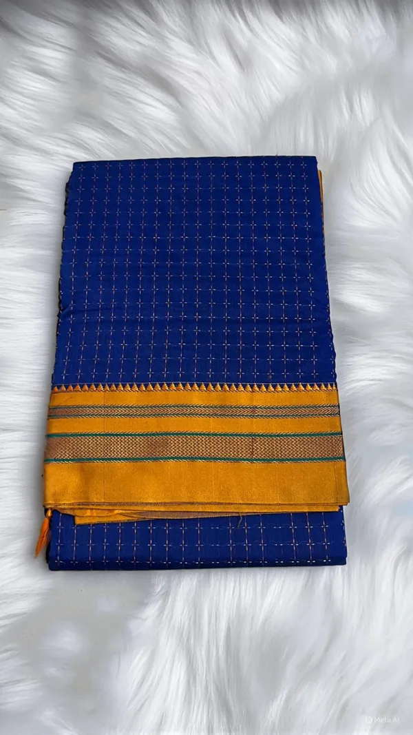 Blue_Star_Plus_Narayanpeth_Cotton_Saree_|_With_Unstitched_Blouse_Piece_For_Women