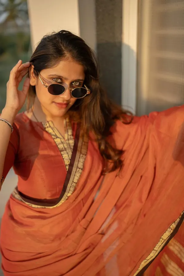 Orange_Raga_Narayanpeth_Cotton_Saree_|_With_Unstitched_Blouse_Piece_For_Women