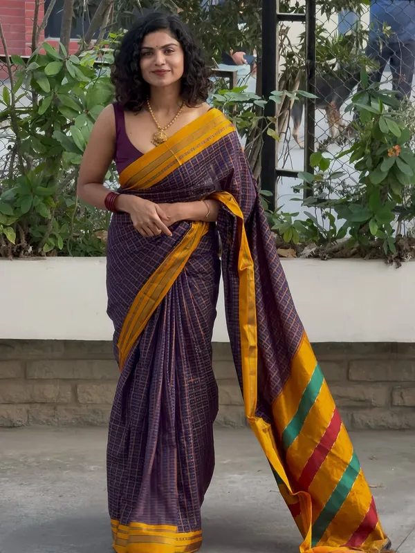 Blue_Star_Box__Narayanpeth_Cotton_Saree_|_With_Unstitched_Blouse_Piece_For_Women