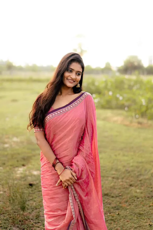 Peach_Rudrakshi_Narayanpeth_Cotton_Saree_|_With_Unstitched_Blouse_Piece_For_Women
