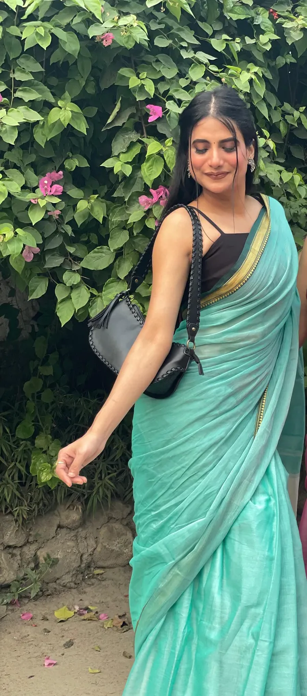 Sky_Blue_Akira_Narayanpeth_Cotton_Saree_|_With_Unstitched_Blouse_Piece_For_Women