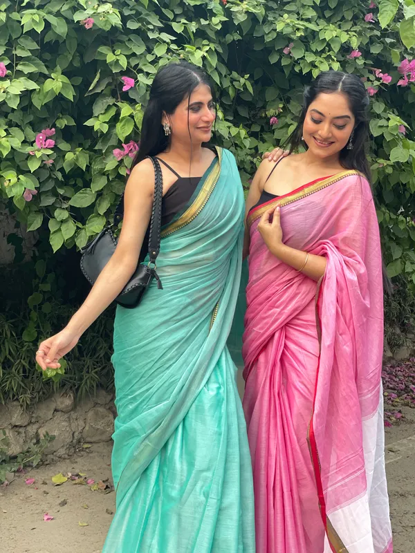 Sky_Blue_Akira_Narayanpeth_Cotton_Saree_|_With_Unstitched_Blouse_Piece_For_Women