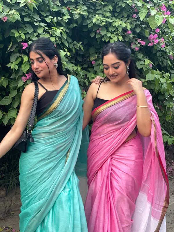 Sky_Blue_Akira_Narayanpeth_Cotton_Saree_|_With_Unstitched_Blouse_Piece_For_Women