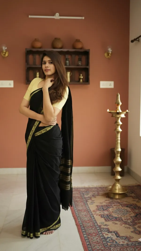Black_Raaga_Narayanpeth_Cotton_Saree_|_With_Unstitched_Blouse_Piece_For_Women