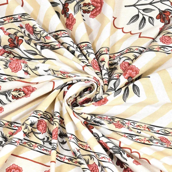 PHULKARI_90*108_Inch_Premium_Quality_DOUBLE_Bedsheet_with_2_Pillow_Covers_(17*27_Inch)