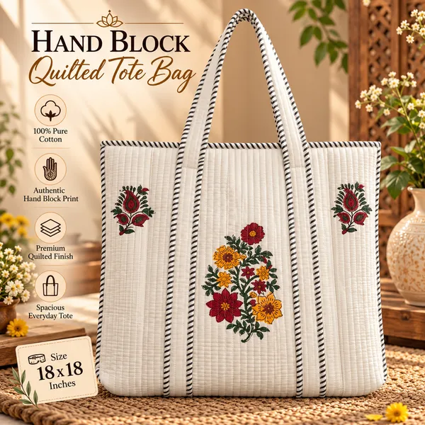 Hand_Block_Quilted_Tote_Bag_18x18_Inch