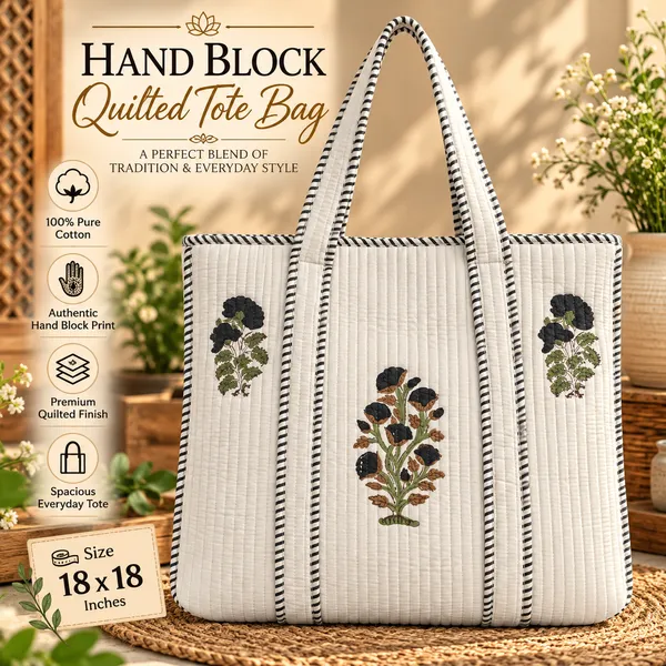 Hand_Block_Quilted_Tote_Bag_18x18_Inch