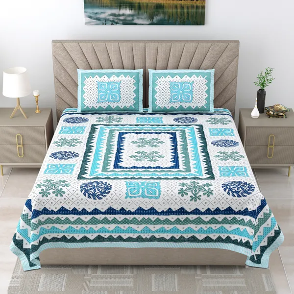 Premium_250_TC_Cotton_Bedsheet_|_Ultra-Comfort_King_Size_|_Stylish_Design_with_2_Pillow_Covers