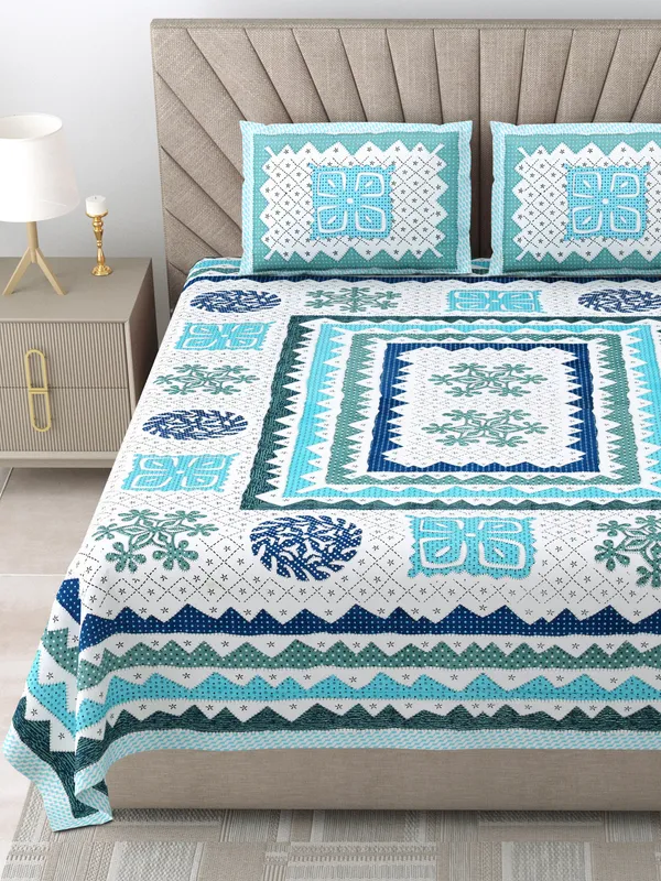 Premium_250_TC_Cotton_Bedsheet_|_Ultra-Comfort_King_Size_|_Stylish_Design_with_2_Pillow_Covers