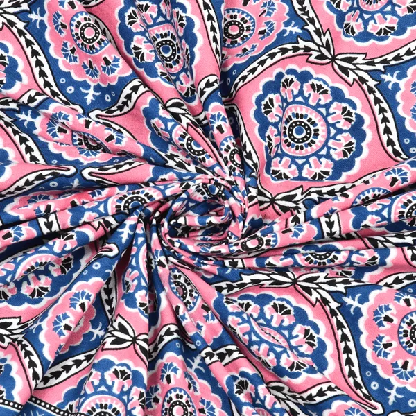 250_TC_Pure_Cotton_|_Multicolor_Traditional_Jaipuri_Prints_|_Premium_Quality_King_Size_Bedsheet_with_2_Pillow_Covers_(90*108_Inch)