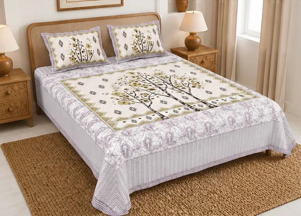 Premium_250_TC_Cotton_Bedsheet_|_Ultra-Comfort_King_Size_|_Stylish_Design_with_2_Pillow_Covers