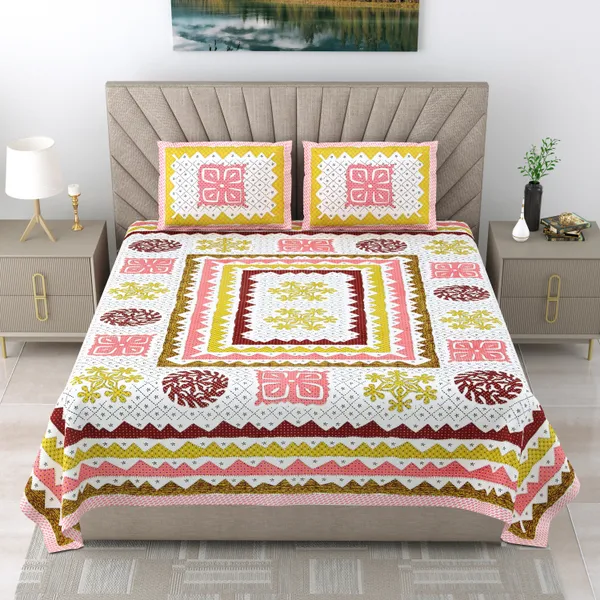 Premium_250_TC_Cotton_Bedsheet_|_Ultra-Comfort_King_Size_|_Stylish_Design_with_2_Pillow_Covers