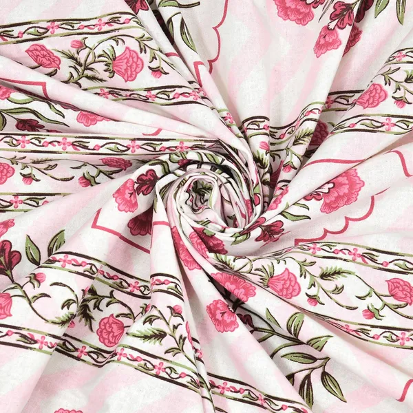 PHULKARI_90*108_Inch_Premium_Quality_DOUBLE_Bedsheet_with_2_Pillow_Covers_(17*27_Inch)