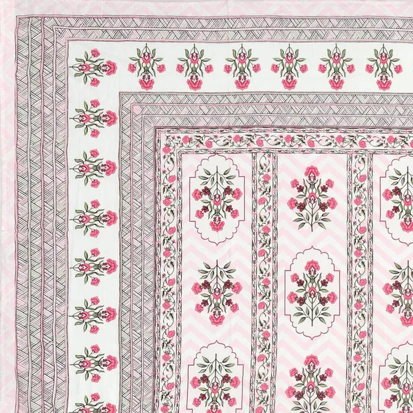 PHULKARI_90*108_Inch_Premium_Quality_DOUBLE_Bedsheet_with_2_Pillow_Covers_(17*27_Inch)