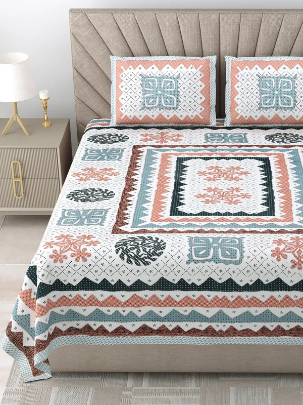 Premium_250_TC_Cotton_Bedsheet_|_Ultra-Comfort_King_Size_|_Stylish_Design_with_2_Pillow_Covers