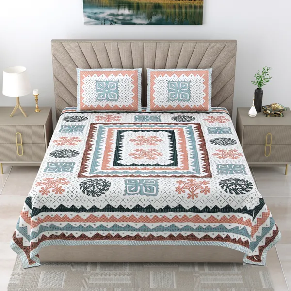 Premium_250_TC_Cotton_Bedsheet_|_Ultra-Comfort_King_Size_|_Stylish_Design_with_2_Pillow_Covers