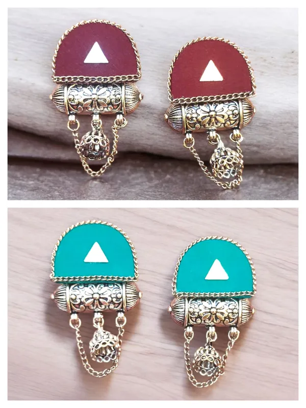 Fabric_Handmade_Jhumka_Fabric_Handmade_Combo_Earrings_For_Women_(Pack_Of_2)