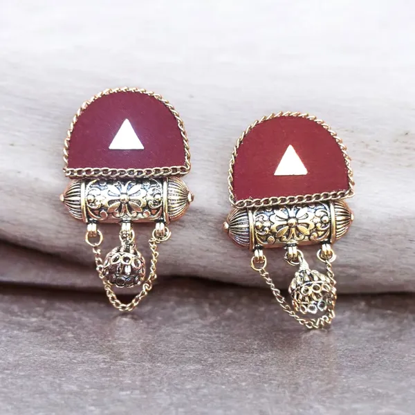 Multicolor_Handmade_Hand_Crafted_Earrings_For_Woman_And_Girls_(Pack_Of_4)