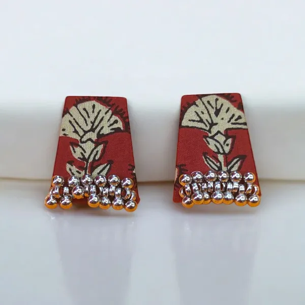 Multicolor_Handmade_Hand_Crafted_Earrings_For_Woman_And_Girls_(Pack_Of_4)