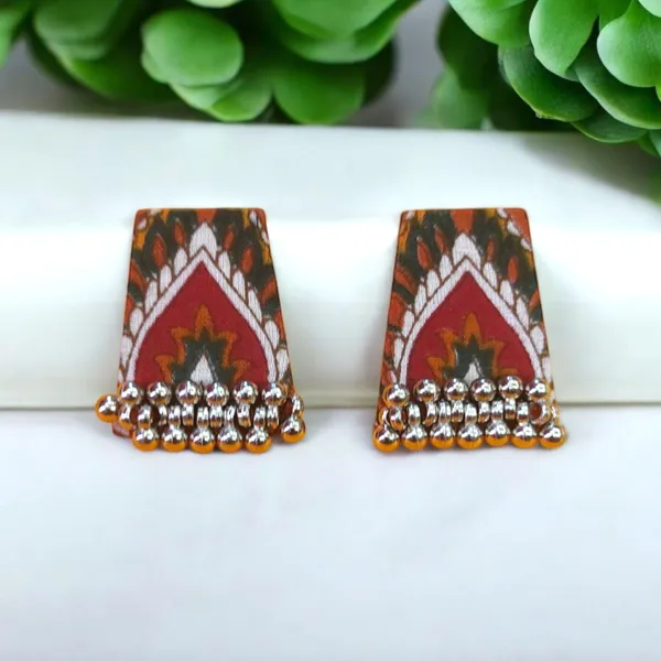 Multicolor_Handmade_Hand_Crafted_Earrings_For_Woman_And_Girls_(Pack_Of_4)