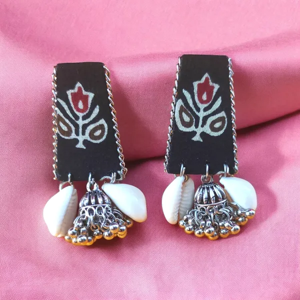 Multicolor_Handmade_Hand_Crafted_Earrings_For_Woman_And_Girls_(Pack_Of_4)