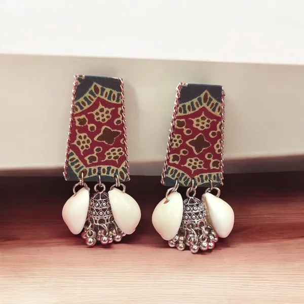 Multicolor_Handmade_Hand_Crafted_Earrings_For_Woman_And_Girls_(Pack_Of_4)
