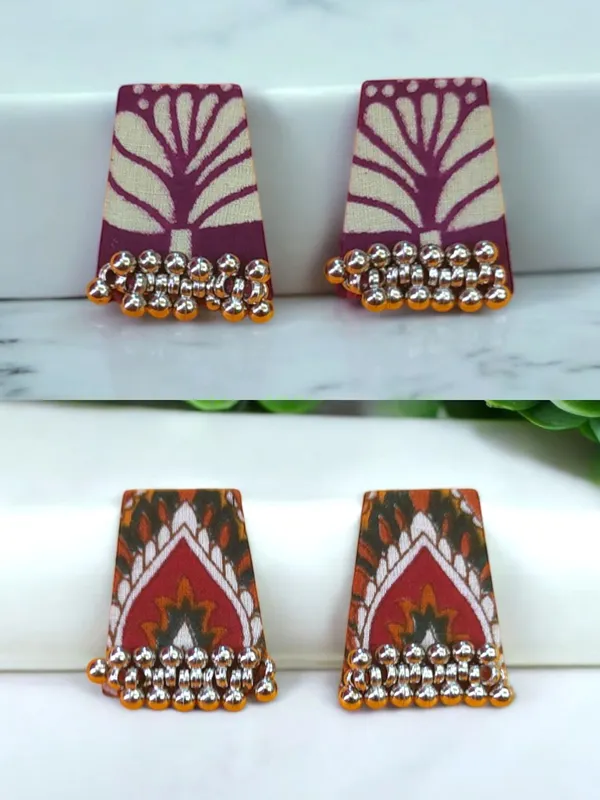 Floral_Fabric_Handmade_Stud_Combo_Earring_For_Women_(Pack_Of_2)