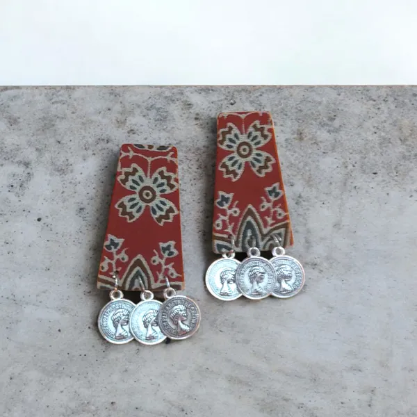 Multicolor_Handmade_Hand_Crafted_Earrings_For_Woman_And_Girls_(Pack_Of_3)