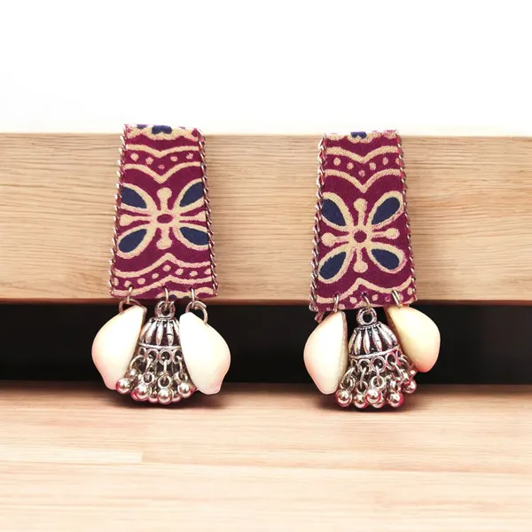 Multicolor_Handmade_Hand_Crafted_Earrings_For_Woman_And_Girls_(Pack_Of_4)
