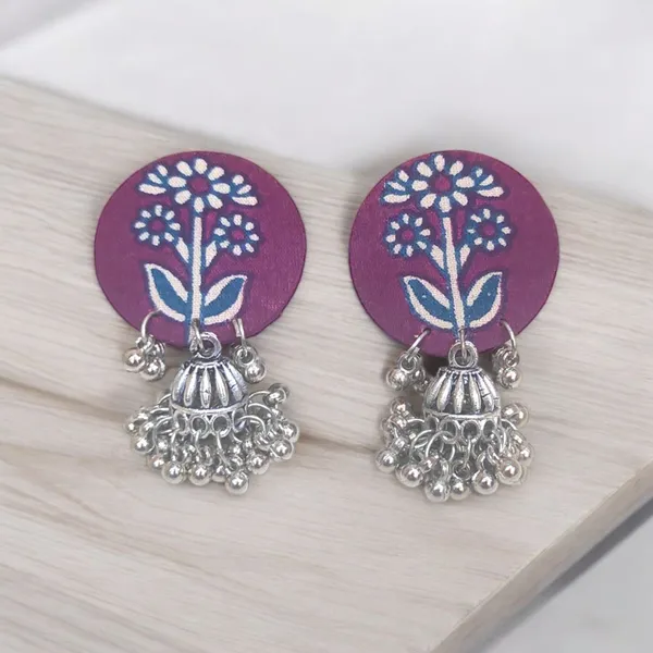 Multicolor_Handmade_Hand_Crafted_Earrings_For_Woman_And_Girls_(Pack_Of_4)