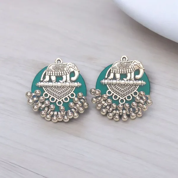 Multicolor_Handmade_Hand_Crafted_Earrings_For_Woman_And_Girls_(Pack_Of_4)