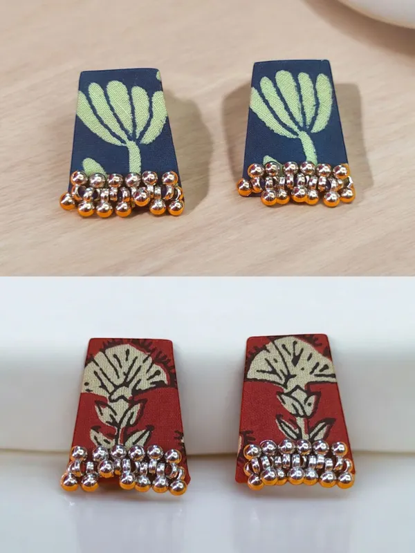 Floral_Fabric_Handmade_Stud_Combo_Earring_For_Women_(Pack_Of_2)