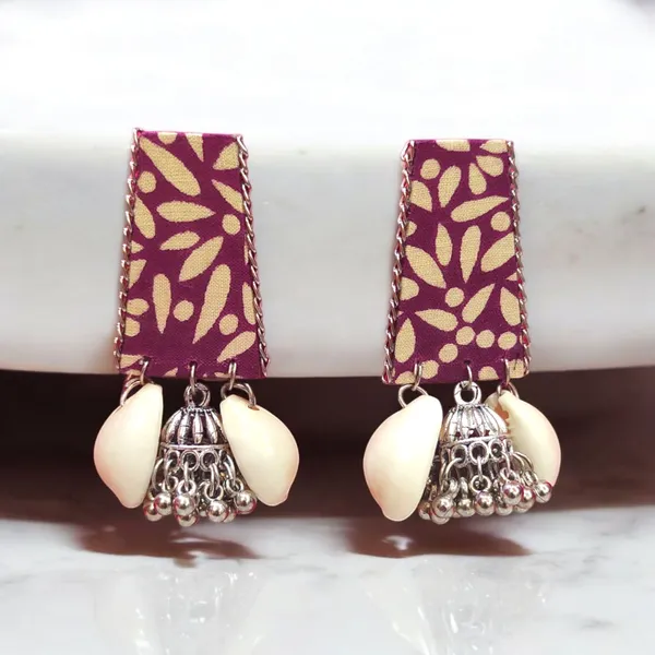 Multicolor_Handmade_Hand_Crafted_Earrings_For_Woman_And_Girls_(Pack_Of_4)