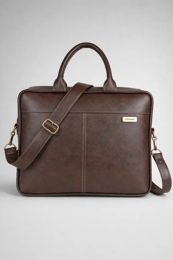 Brown_Vegan_Leather_Briefcase_For_Men_17_Inch_Laptop_Computer_Case_Business_Travel_Work_Messenger_Cross_Body_Shoulder_Bags_For_Mens_And_Womens